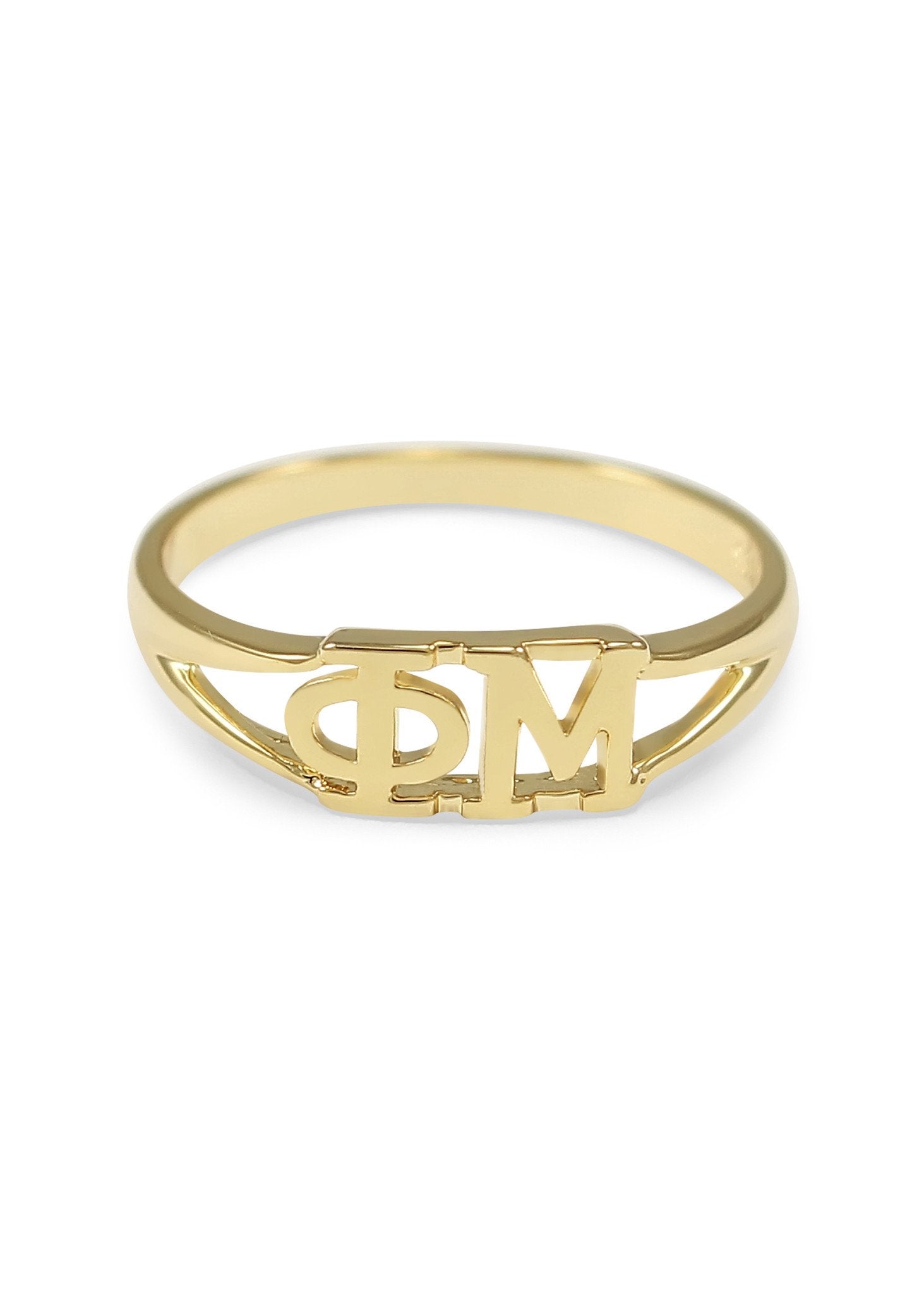 STL file M Letter Meena Gold Mens Signet Ring 💍・3D printable model to  download・Cults