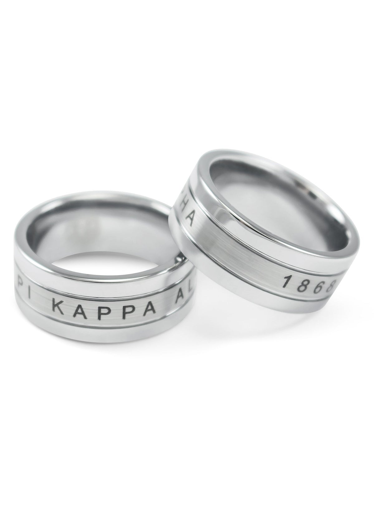 Pi Kappa Alpha Fraternity Tungsten Ring PIKE The Collegiate Standard