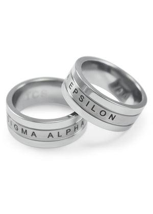 Ring - Sigma Alpha Epsilon Tungsten Ring