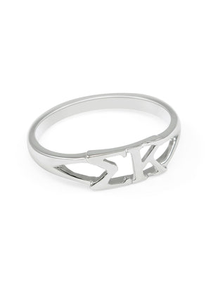 Ring - Sigma Kappa Sterling Silver Ring