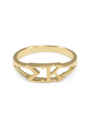 Ring - Sigma Kappa Sunshine Gold Ring