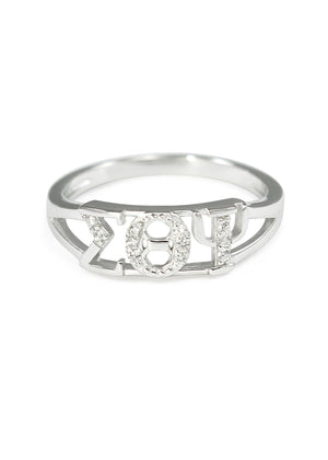 Ring - Sigma Theta Psi Sterling Silver Ring
