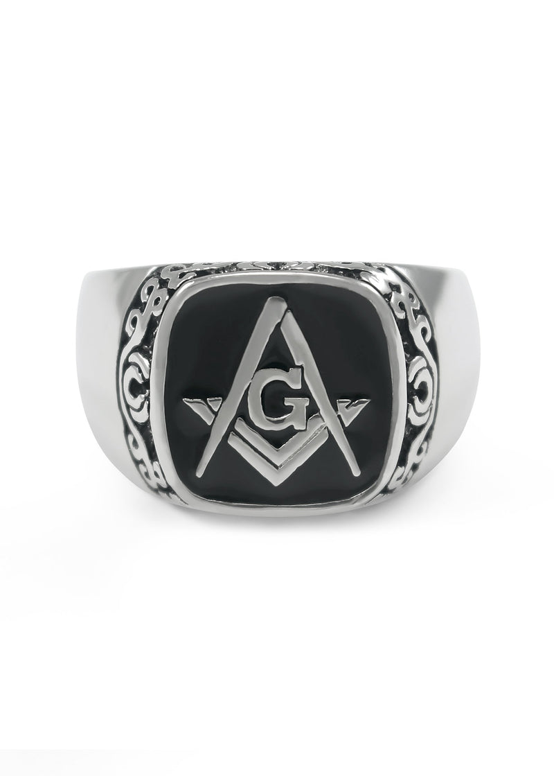 Men's Mason Ring | Buy Freemason Ring | The Collegiate Standard