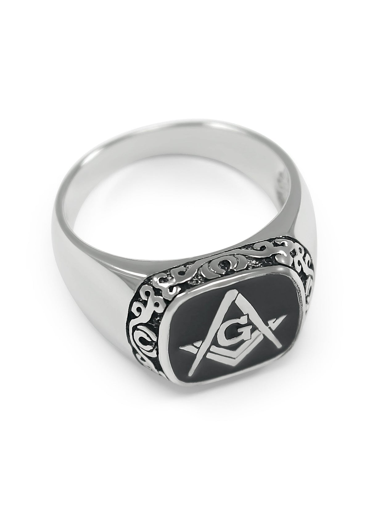 Men's Mason Ring | Buy Freemason Ring | The Collegiate Standard
